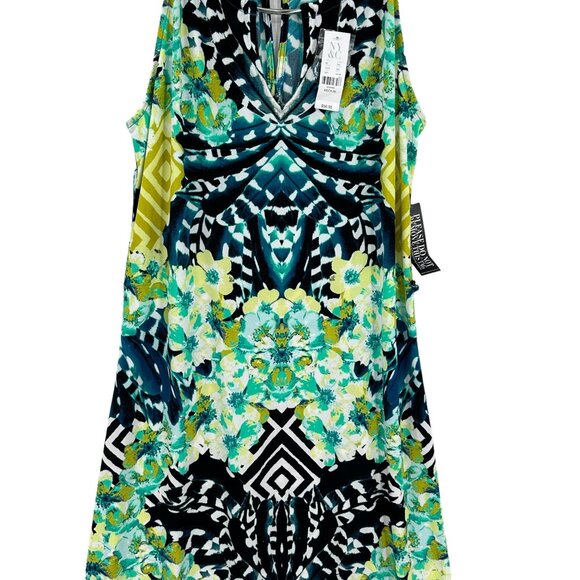 NY&C Halter Dress NWT‎ Womens Size Medium Belted Coquette Feminine Fairy - Picture 6 of 13